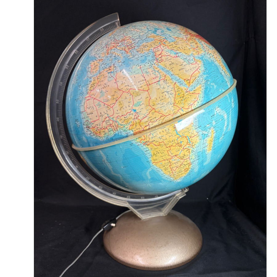 1960’s Illumina (illuminated) Desk Globe By Purnell and Sons London - VIN1190K