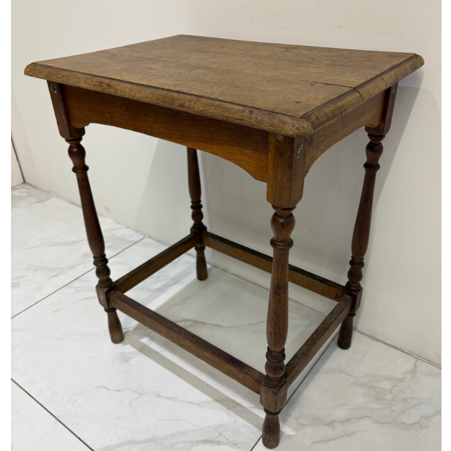 19th Century Small Oak Table From Local Stapleton Church - VIN1120O