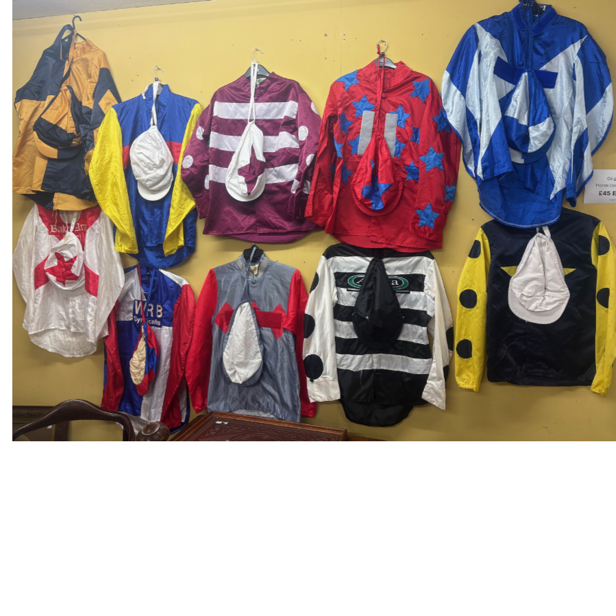 Original Jockey Silks – Assorted Designs - VIN1205P Original Jockey Silks – Assorted Designs - VIN1205P