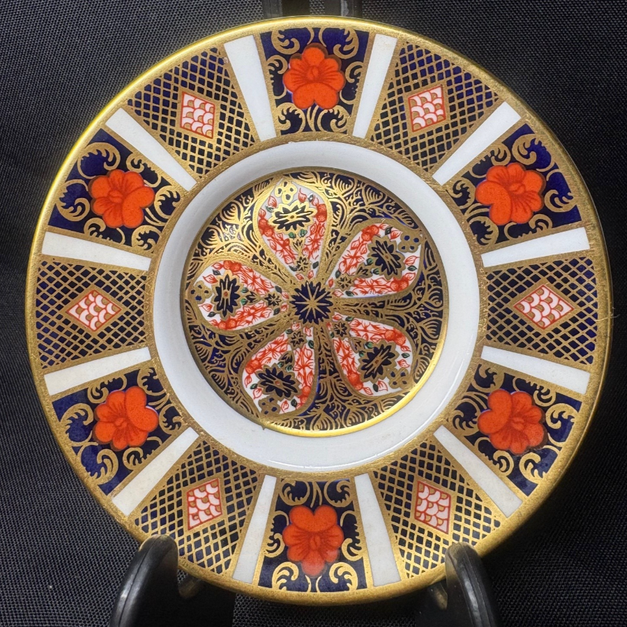 Royal Crown Derby Old Imari Coffee Saucer - VIN1202D