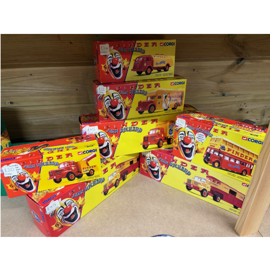 Collection of Corgi 'Pinder' Circus Collectables