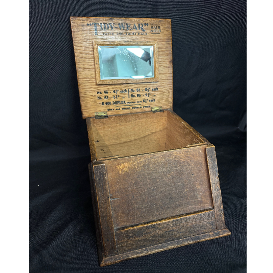 1930's 'Tidy-Wear' Shop Counter Display Box - VIN993Q