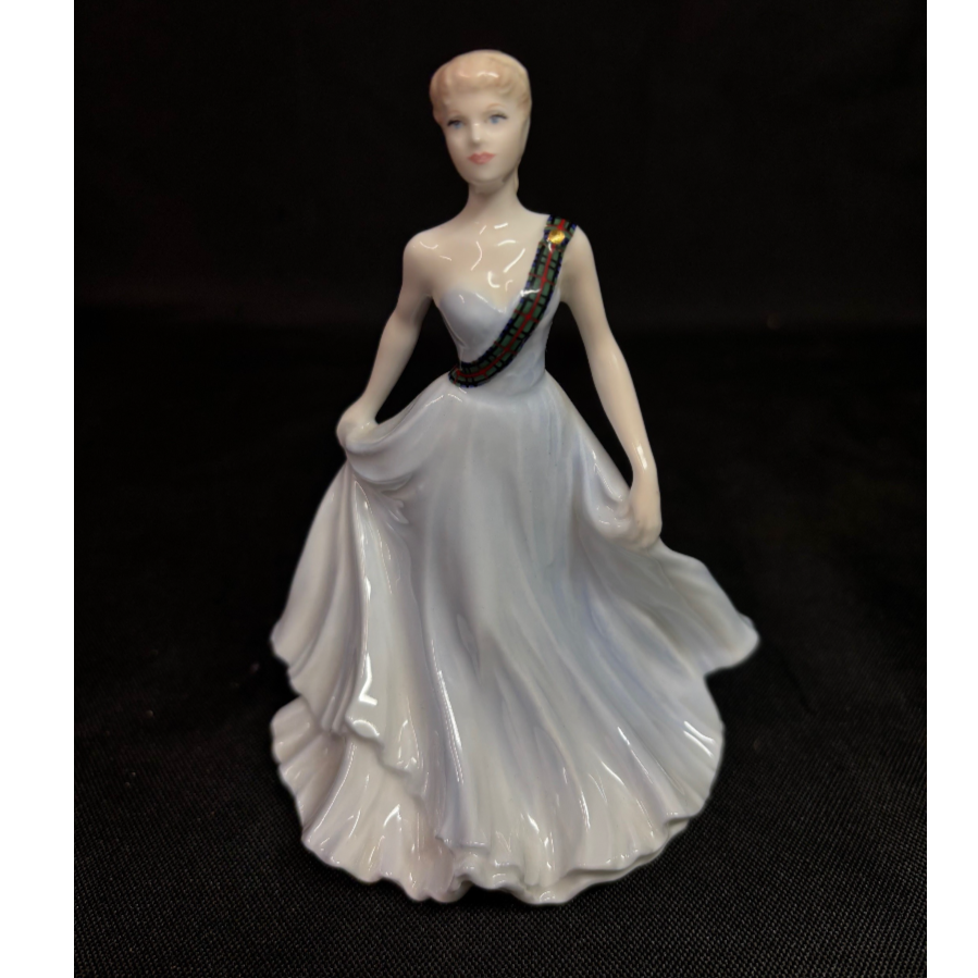 Coalport Royal Caledonian Ball Figurine - VIN1211Y