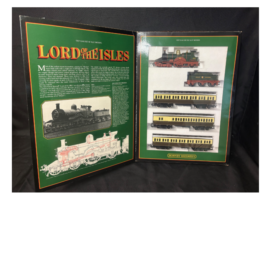 Hornby 00 Gauge ‘Lord of the Isles’ limited edition train set - VIN1215B