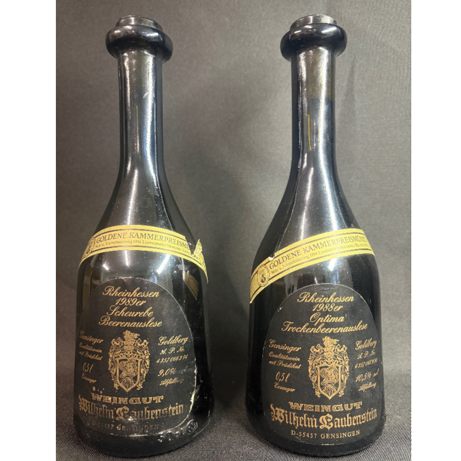 Pair of Optima Trockenbeerenauslese Wilhelm Bauberstrein 1988 Wines - VIN1216Y