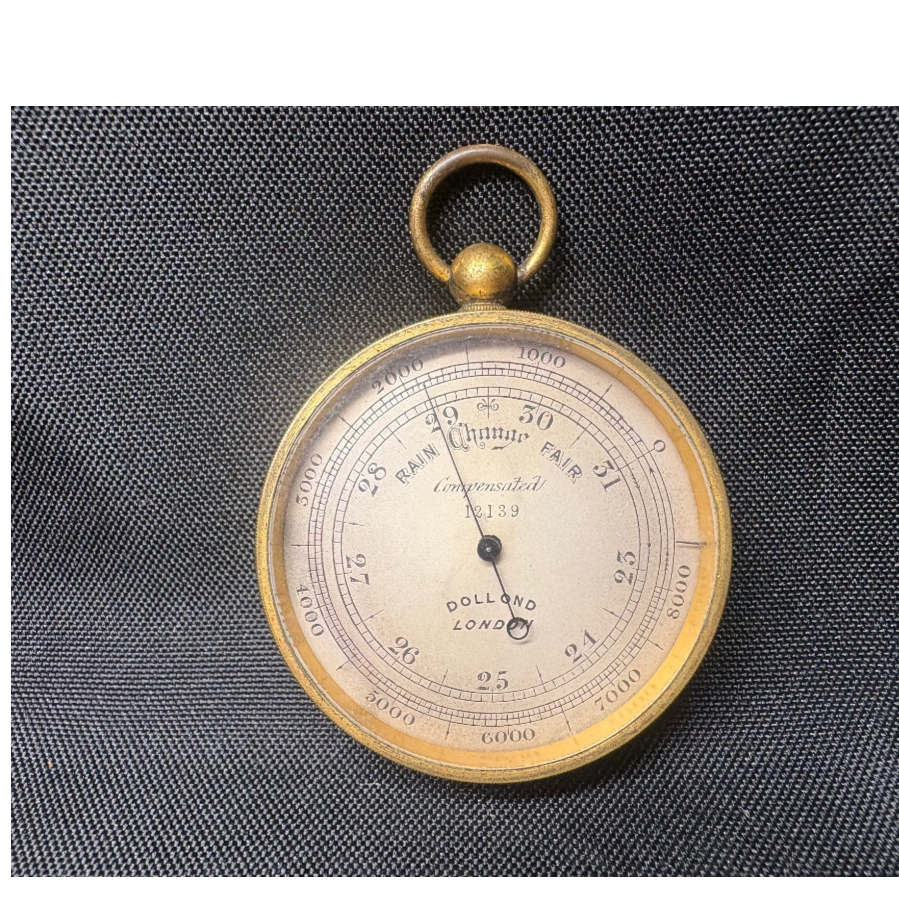 Antique Pocket Barometer and Altimeter By Dollond of London - VIN1206S Antique Pocket Barometer and Altimeter By Dollond of London - VIN1206S