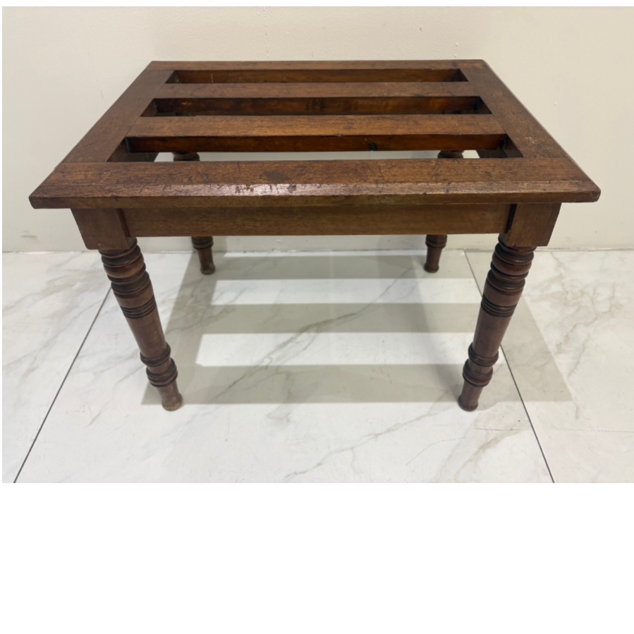 Antique Oak Luggage Stand - VIN1220C