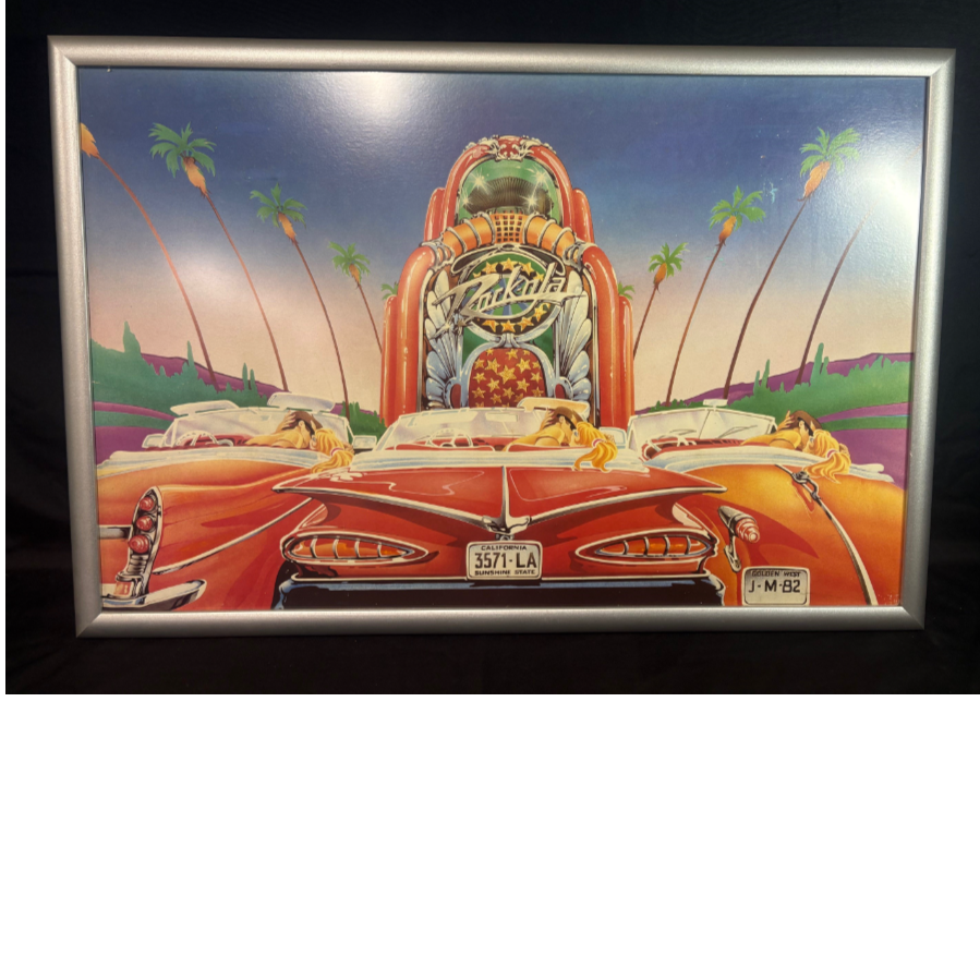 John Mac 'Drive-In Jukebox' 1950's Nostalgia Picture - VIN1216E