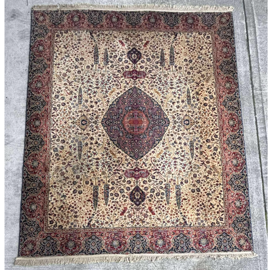 Vintage Persian Handmade Wool Rug - VIN1123Y Vintage Persian Handmade Wool Rug - VIN1123Y