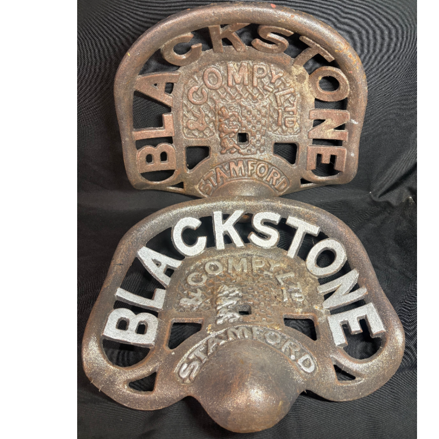 Cast Metal Blackstone Stamford Tractor Seats - VIN1221G (2 Available)