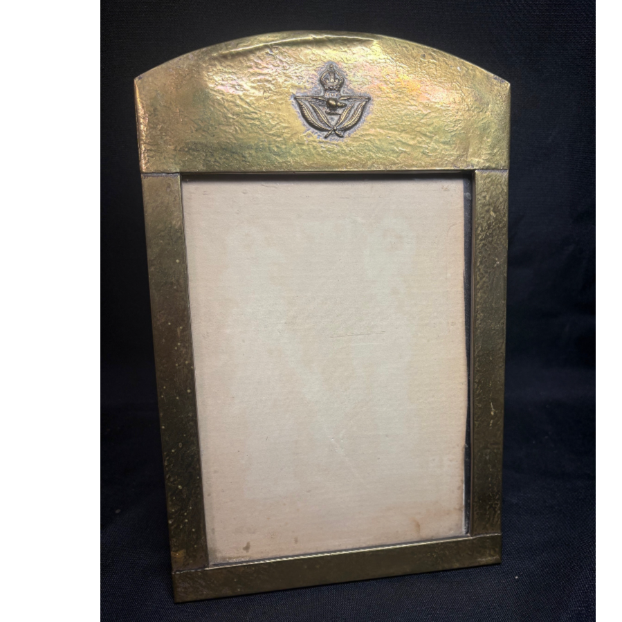 Original 1940’s RAF Brass Picture Frame - VIN1219J Original 1940’s RAF Brass Picture Frame - VIN1219J