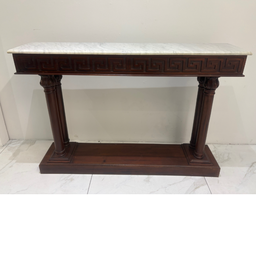Console Table With Roman Grandeur - VIN1214Y Console Table With Roman Grandeur - VIN1214Y