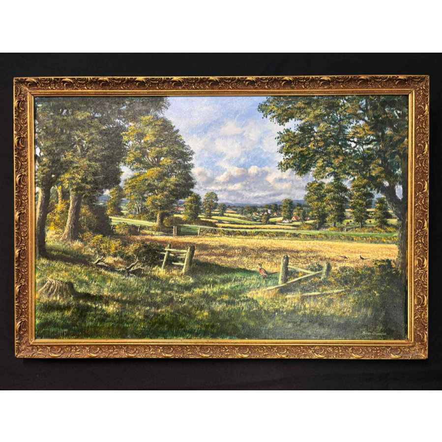 Original oil painting signed Brian Chandler - VIN1223X Original oil painting signed Brian Chandler - VIN1223X