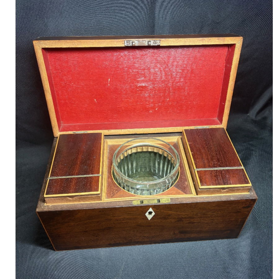 19th Century Rosewood Tea Caddy - VIN1144S