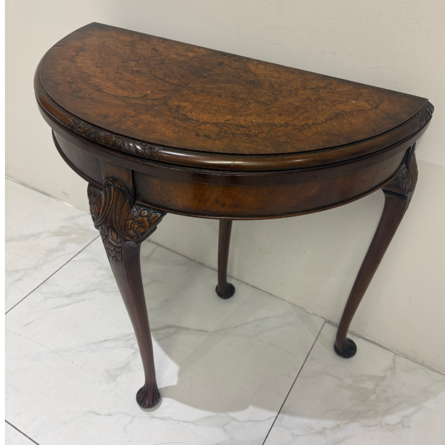 Vintage Queen Anne Style Card/Games Table - VIN1224L