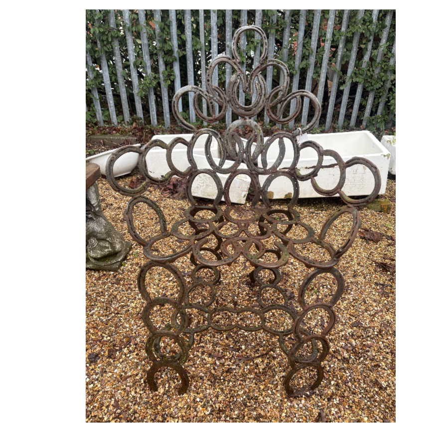 Vintage Horse Shoe Chair - VIN1212P