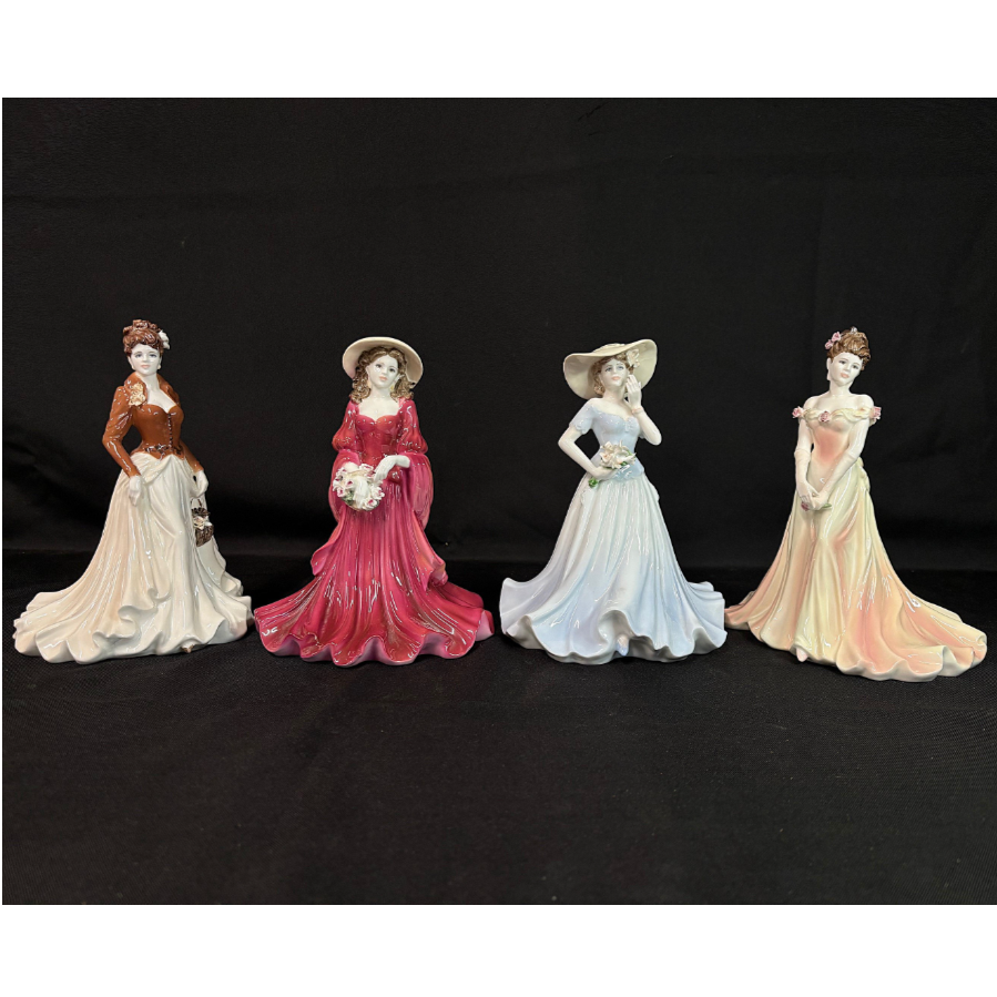 Coalport Four Seasons Limited Edition Figurines, Full Set - VIN1211S