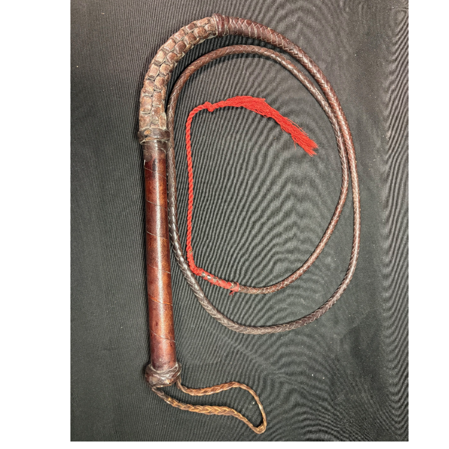 Leather Hunting Whip - VIN1225T