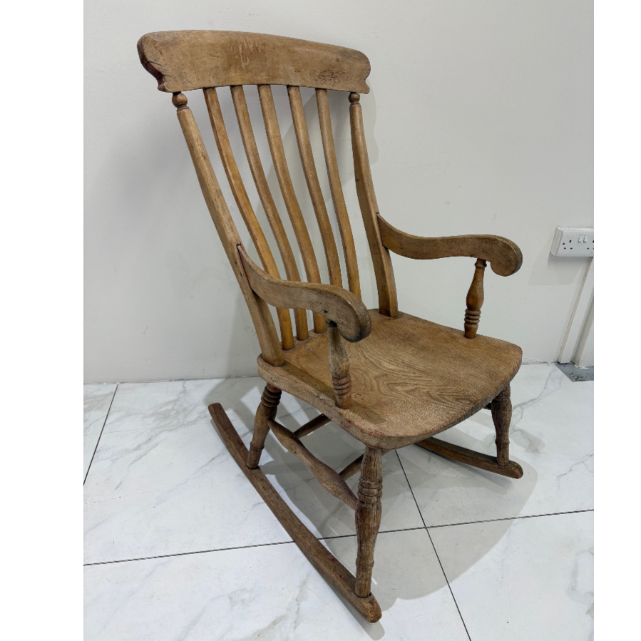 Vintage Farmhouse Rocking Chair - VIN1230A