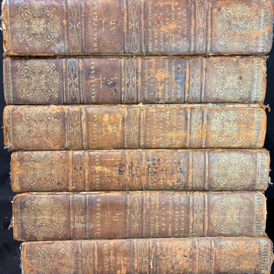 Antique Six-Volume Set of Shakespeare’s Plays - VIN1234D