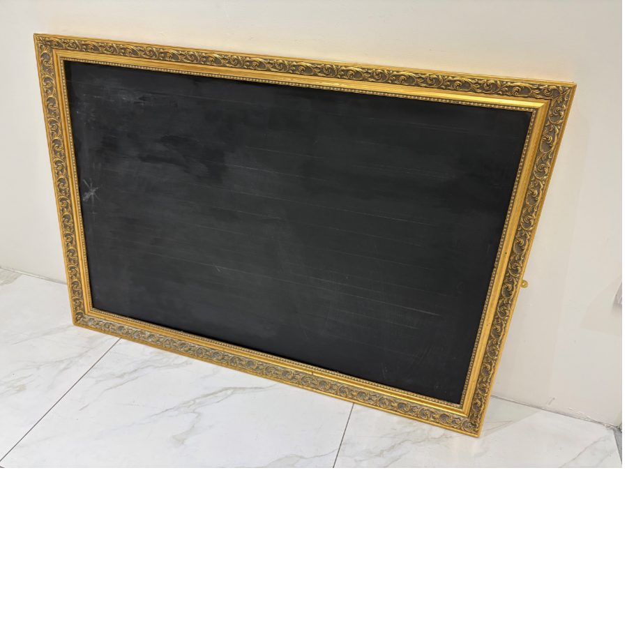 Gilt Framed Blackboard - VIN1237H Gilt Framed Blackboard - VIN1237H