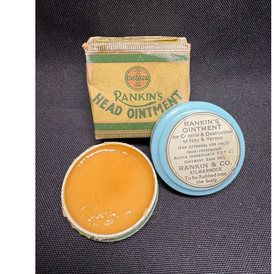 Vintage Old Rankins Head Ointment VIN292D