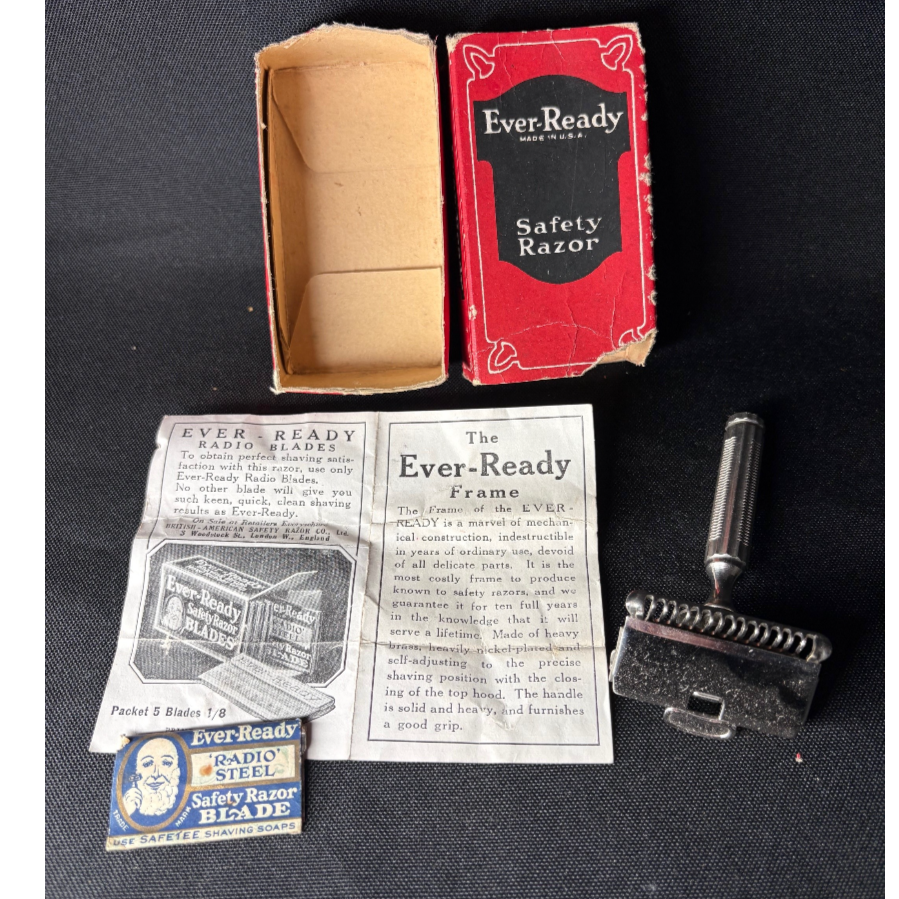 Boxed Ever Ready Safety Razor - VIN317B Boxed Ever Ready Safety Razor - VIN317B
