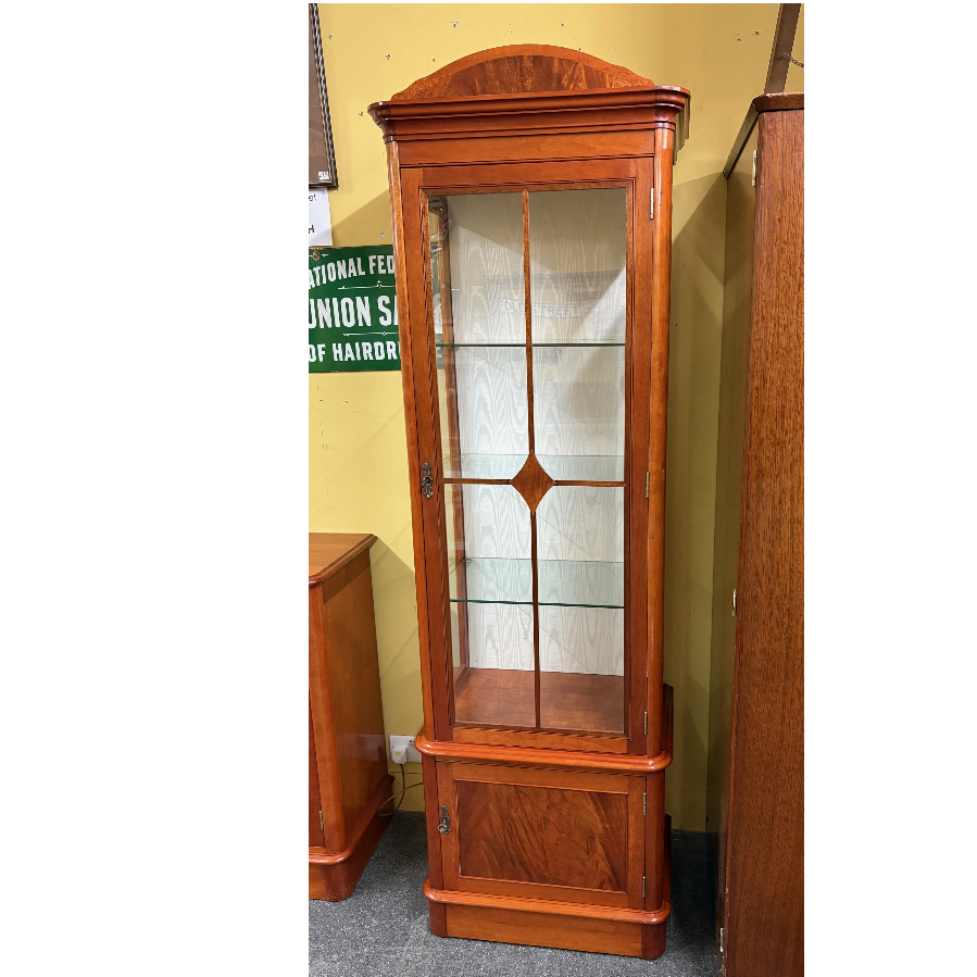 Reproduction Charles Barr Freestanding Glazed Display Cabinet - VIN1239Y