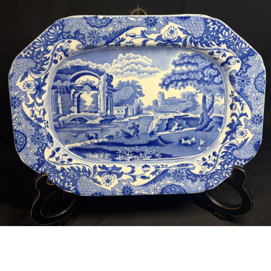 Copeland Italian Spode Blue & White Small Serving Plate