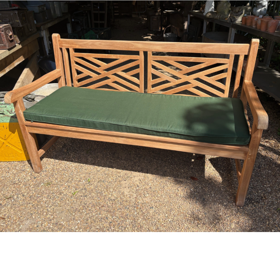Sloane & Son's 3 Seater Teak Garden Bench