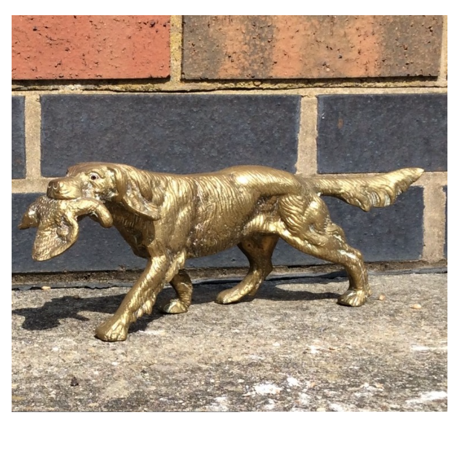 Ornamental Brass Dog VIN462L