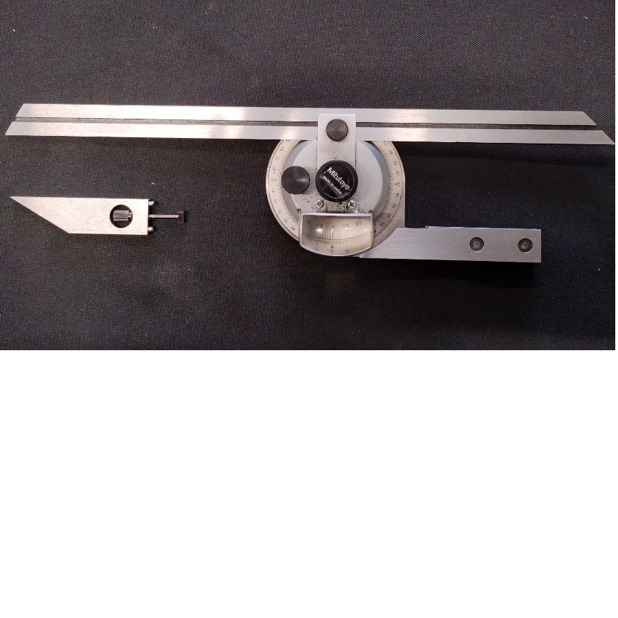 Mitutoyo Universal Bevel Protractor 300mm - VIN1253T
