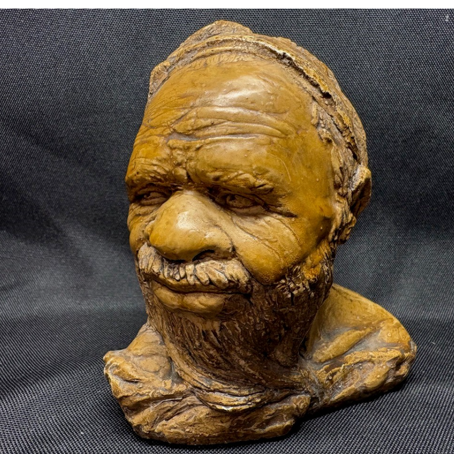 Vintage Australian Aboriginal Hand Made Male Sculpture - VIN1189E Vintage Australian Aboriginal Hand Made Male Sculpture - VIN1189E