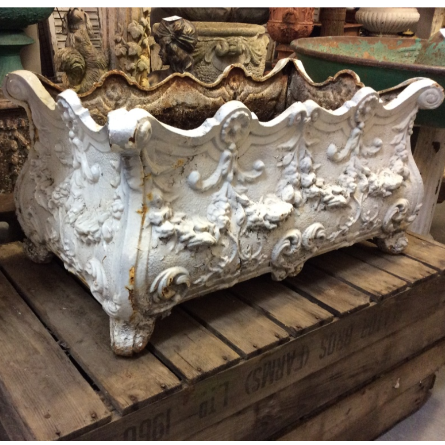 Vintage Cast Iron Planter VIN459E