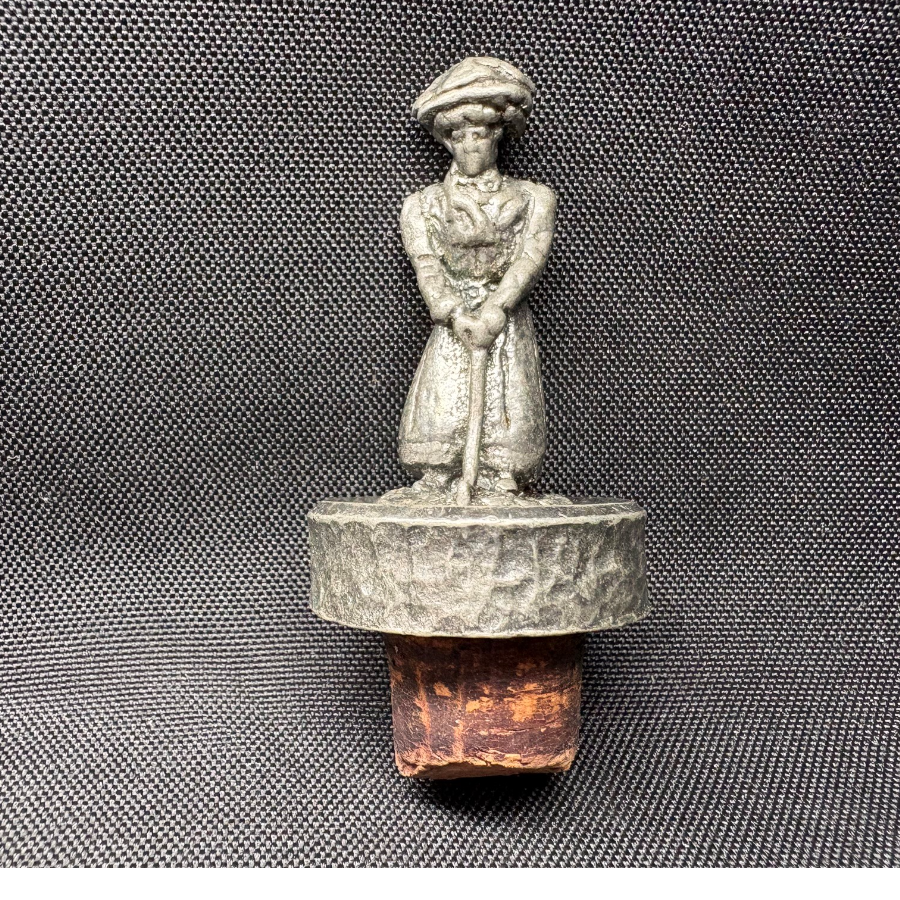 Pewter Bottle Stopper - VIN1248T Pewter Bottle Stopper - VIN1248T