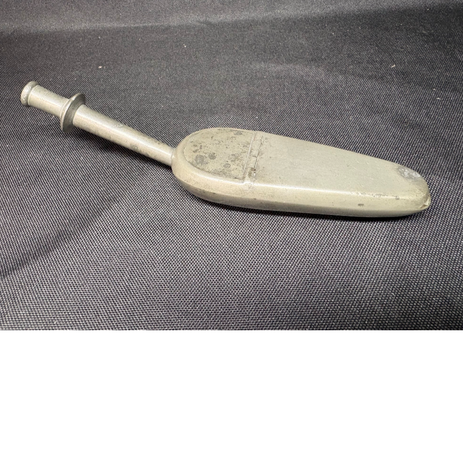 Antique Pewter Medicine Spoon - VIN1239H Antique Pewter Medicine Spoon - VIN1239H