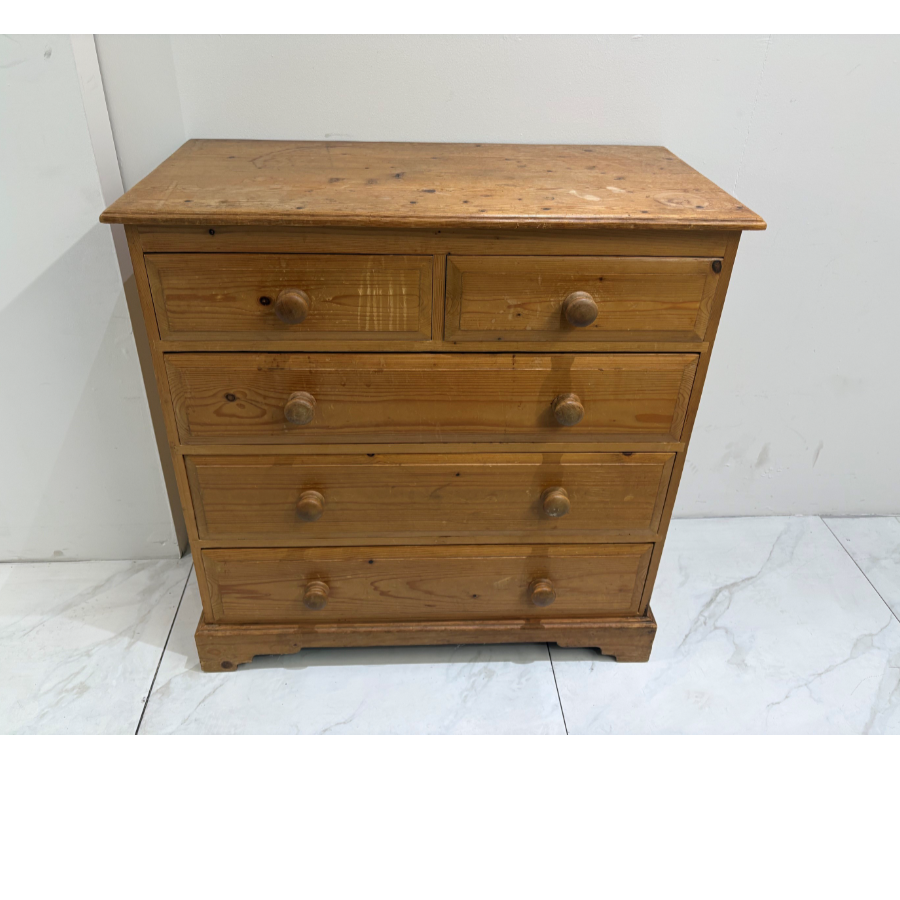 2 Over 3 Pine Chest Of Drawers - VIN1267L