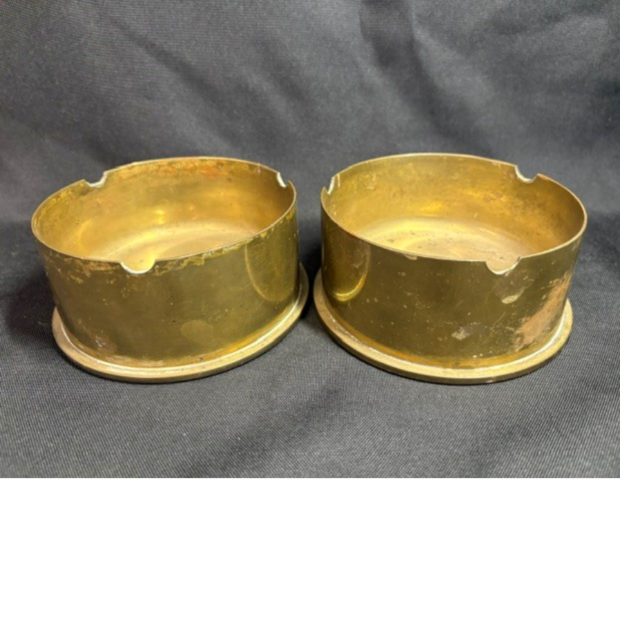 Military Shell Casing Ash Trays - VIN1273T - 2 Available Military Shell Casing Ash Trays - VIN1273T - 2 Available