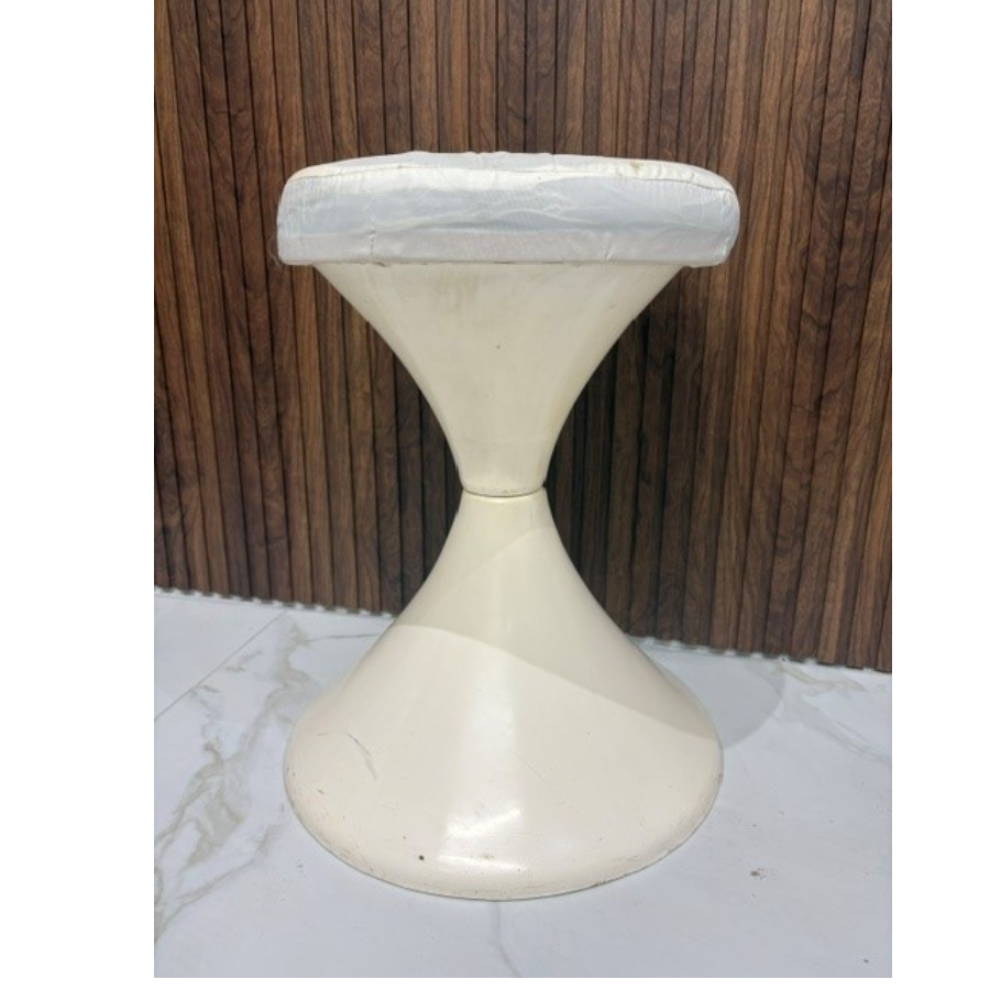 Mid-Century Fibreglass Hourglass Stool - VIN1278X Mid-Century Fibreglass Hourglass Stool - VIN1278X