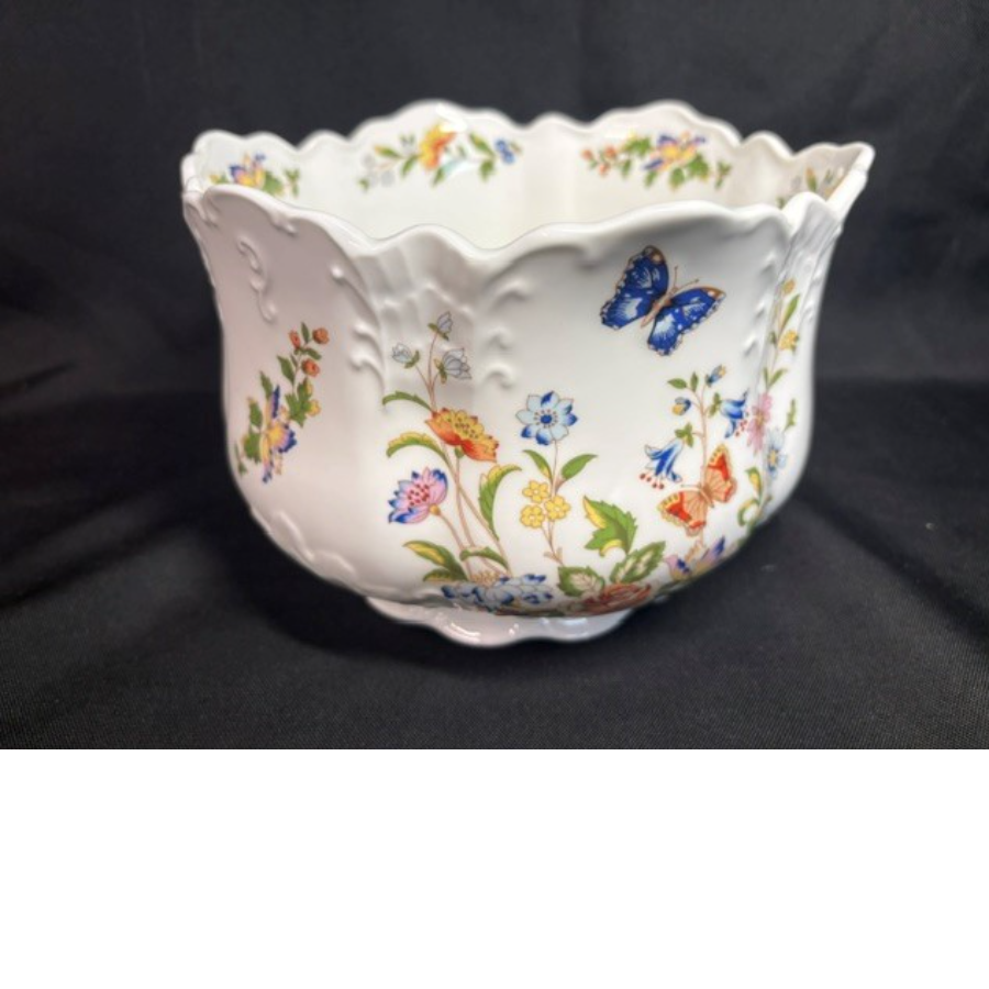 Vintage Aynsley 'Cottage Garden' Cachepot Planter - VIN1230U