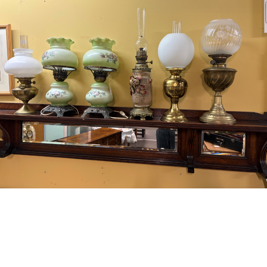 Antique & Vintage Victorian Style Oil Lamps