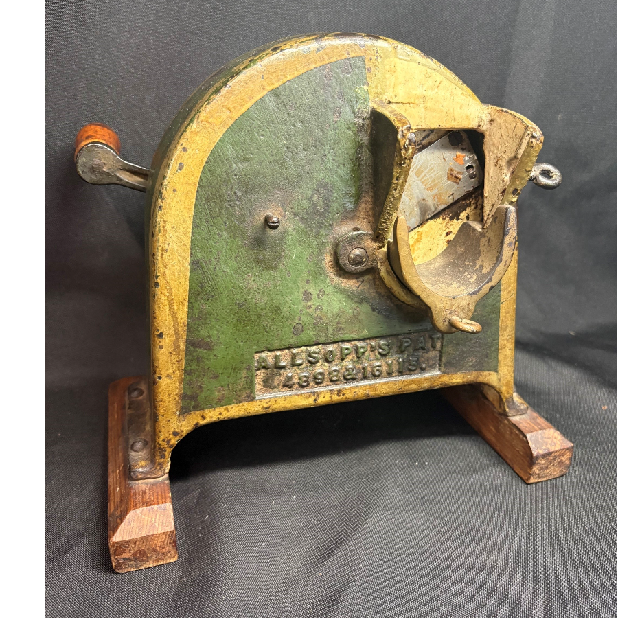Victorian Allsopp’s Pat Cast Iron Bean Slicer - VIN1213S