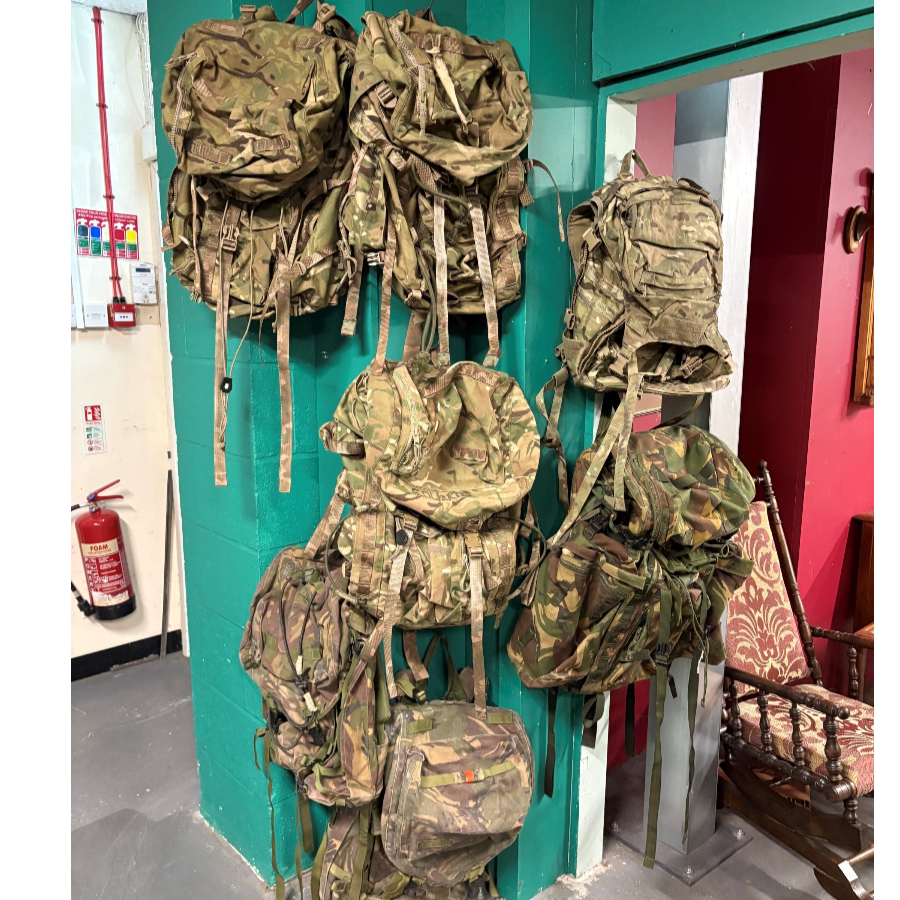 Used British Army MTP (Multi-Terrain Pattern) PLCE (Personal Load Carrying Equipment) Bergens - VIN1274A Used British Army MTP (Multi-Terrain Pattern) PLCE (Personal Load Carrying Equipment) Bergens - VIN1274A