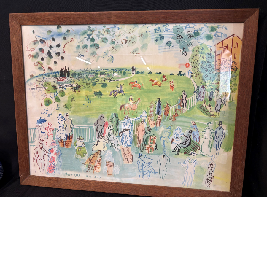 Framed 1950’s print of Framed 1950’s print of