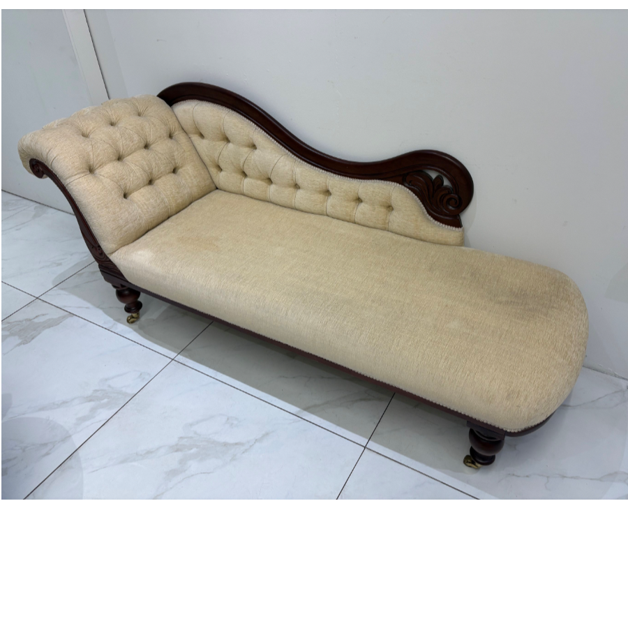 Victorian Style Chaise Longue - VIN1287L Victorian Style Chaise Longue - VIN1287L