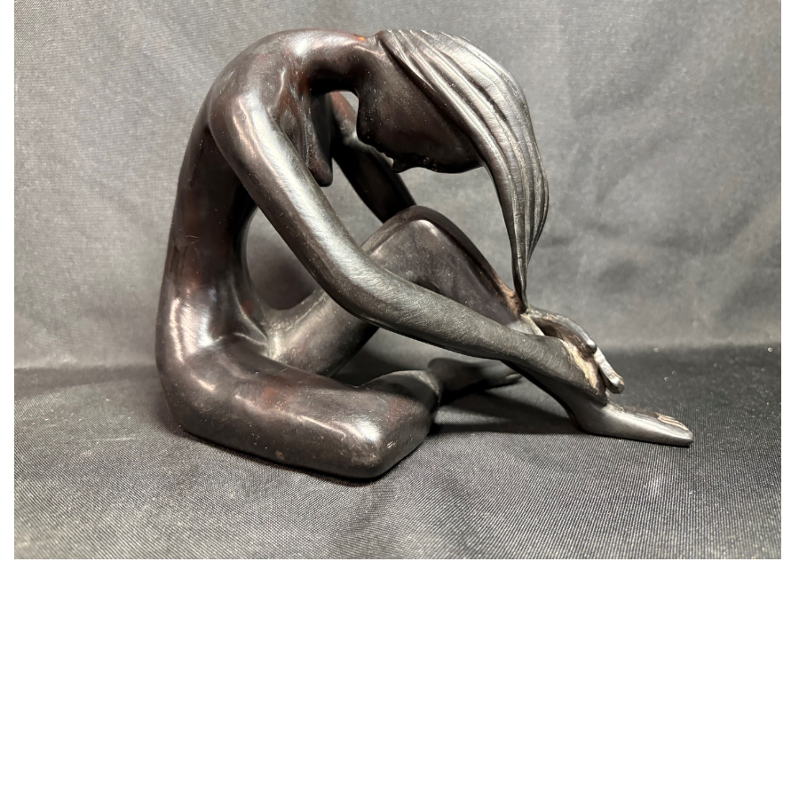 Vintage Mid-Century Abstract Nude Female Sculpture - VIN1288R