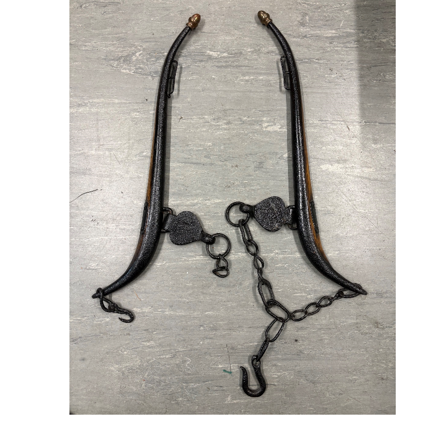 Antique Pair Horse Hames - VIN1263K Antique Pair Horse Hames - VIN1263K