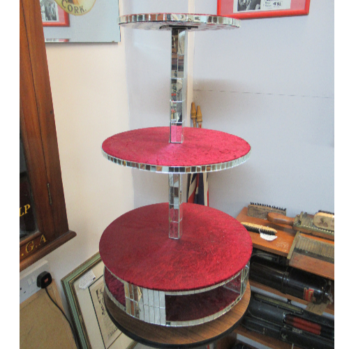 Antique Art Deco Revolving Display Stand VIN321I