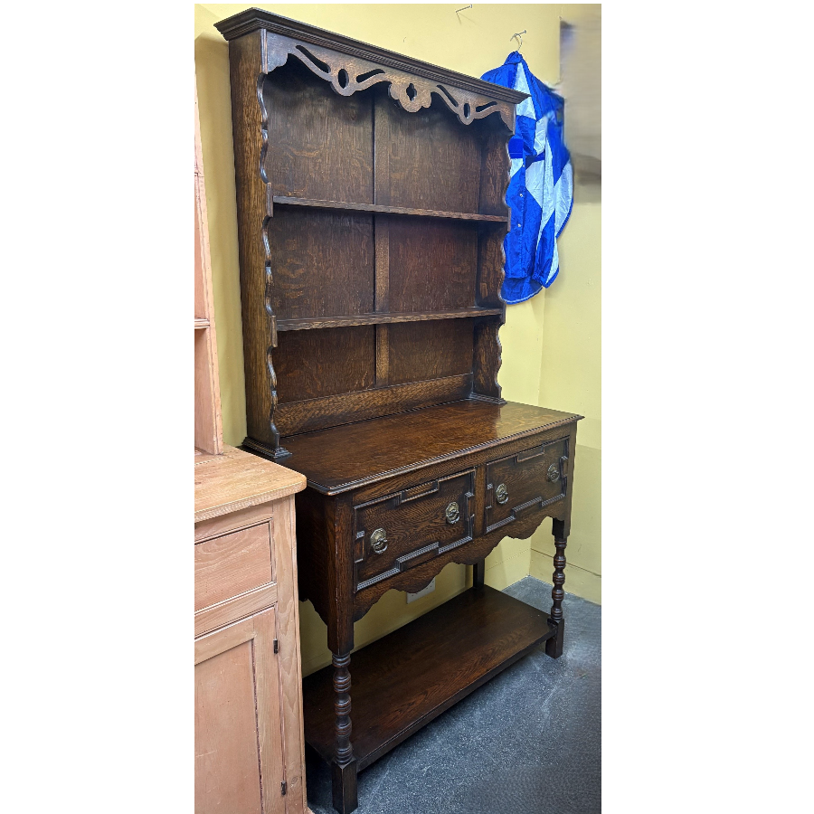 Dark Oak Welsh Dresser - VIN1290S Dark Oak Welsh Dresser - VIN1290S