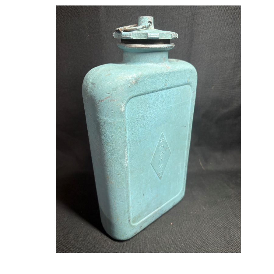 Vintage Industrial Regent Metal Hot Water Bottle - VIN1294P Vintage Industrial Regent Metal Hot Water Bottle - VIN1294P